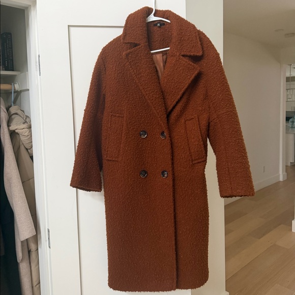Jackets & Blazers - Top shop teddy coat size 2